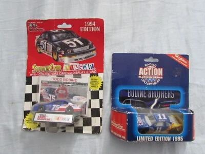 Lote de 2 Todd Bodine Brothers Racing Champions 1/64 Nascar Diecast Cars Bodine Foto 1 de 4