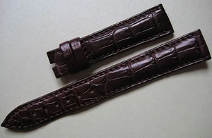 Cinturino Originale Breguet Marrone In Pelle Di Coccodrillo 16 Mm X 14 Mm Nuovo - Picture 1 of 6