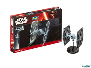 Star Wars IMPERIAL TIE FIGHTER 1:100 Plastic Model Kit Revell 03605 - Foto 1 di 1