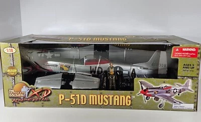 Ultimate Soldier XD P-51D Mustang Ridge Runner 1/18th Scale New 2005 #10184 - Image 1 of 4