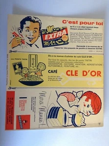 Rare Buvard Supplément au journal Tintin N° 37 de 1960 TBE  - Bild 1 von 2