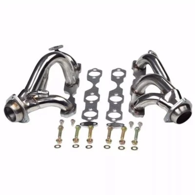 For S10 GMC Sonoma Blazer 4.3L 4WD 1996-2001 Exhaust header Stainless Steel - Image 1 of 4