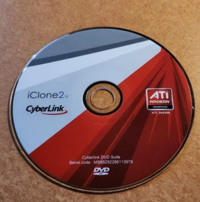 CyberLink DVD Suite  iClone2 ATI Radeon Graphics ATI_040208 (DVD) - Image 1 of 2