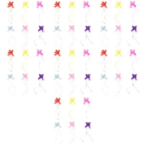 7 Pack Hochzeitsauto-Dekorationsbogen Glänzender Schleifenknoten - Bild 1 von 12