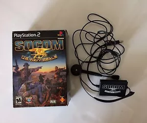 Play Station 2 Socum copricapo e solo scatola - Foto 1 di 6