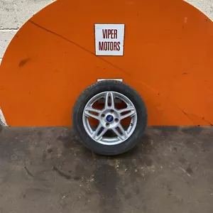 Ford Fiesta Alloy Wheel & Tyre Mk7 15’’ 15 Inch Chrome 5 Spoke 19555R15 08-17 - Picture 1 of 11