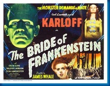 Bride Of Frankenstein Movie Poster 24x36