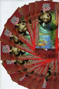 LOTE Territorios Ecuatoriales, Amazonas (Brasil), 20 x 5 francos, POLÍMERO, 2014, UNC - Imagen 1 de 2