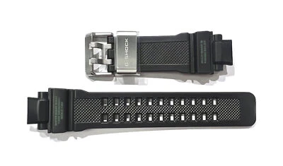 Banda de repuesto genuina Casio para G Shock GWA1100-1A3 GW-A1100 NEGRA nueva Foto 1 de 4