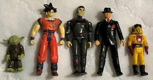 (5) Vintage 1980s Action Figure Lot ~ Indiana Jones, Star Wars, M.A.S.K., Kenner - Picture 1 of 2