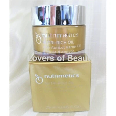 Nutrimetics Nutri-Rich Oil 25ml FREE SHIPPING with Apricot Kernel Oil brand New - image 1 of 4