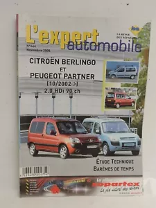 Citroen Berlingo Peugeot Partner 2.0HDi 90hp Technical Review L'Expert Automobile - Picture 1 of 2