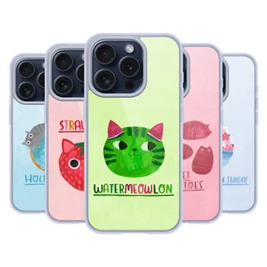 OFFICIËLE PLANET CAT WOORDSPELINGEN GEL CASE HOESJE VOOR APPLE iPHONE TELEFOONS - Afbeelding 1 van 17