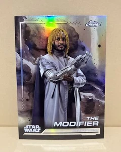 2024 Topps Star Wars Chrome REFRACTOR BASE Trading Card #30 / THE MODIFIER - Picture 1 of 2