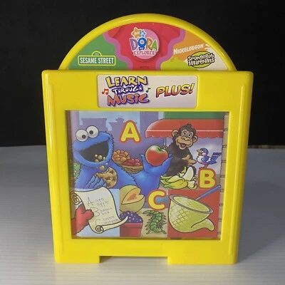 Mattel Learn Through Music Plus 3-in-1 Sesame Street Dora SpongeBob CARTRIDGE - Image 1 of 4