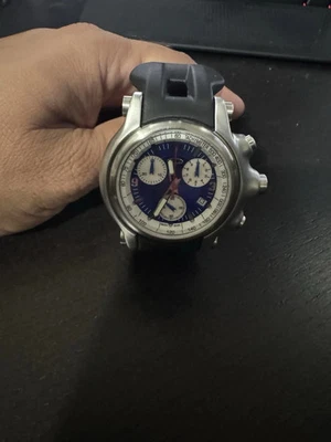 Oakley Holeshot Chrono Rubber Strap/Blue Dial New Never Worn - Image 1 of 4