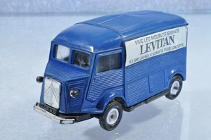 BK283 Ancien Norev #81 1:43 Citroën H 1200Kg "Levitan" en plastique A-/- - Foto 1 di 3