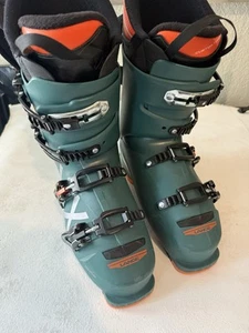 Lange LX 130 Jungle Green 25.5 Ski Boots 2022. 296mm Very Good Used Condition - Picture 1 of 24