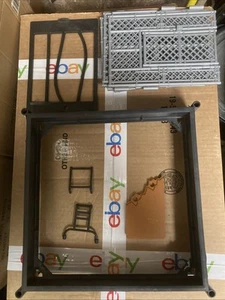 TNA Impact Lockdown Six Sides of Steel Wrestling Ring 2005 Marvel WWE Ring Lot - Picture 1 of 11