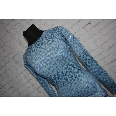 Camisa de Gimnasio Nike PRO para Mujer Talla Mediana Poliéster Dri-Fit Rendimiento Agujeros para Pulgares Foto 1 de 4