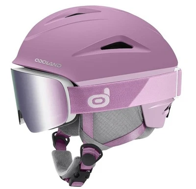Odoland Ski Snowboard Helmet & Snow Goggle Set, MEDIUM Adult, Audio compatible - Image 1 of 4