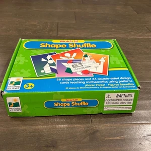 The Learning Journey Match It! Shape Shuffle Educational Puzzle - Picture 1 of 2