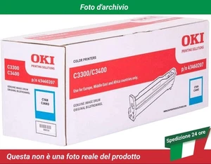 43460207 Oki C3400 Tamburo di stampa Ciano - Zdjęcie 1 z 4