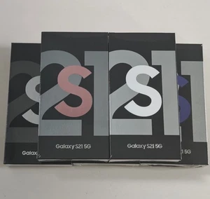 New Sealed Samsung Galaxy S21 5G 6.2" 64MP G991U SM-G991B/DS (International) - Picture 1 of 7