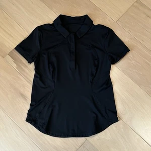 Lululemon Quick-Drying Polo Shirt Short Sleeve Women’s 6 - Picture 1 of 4