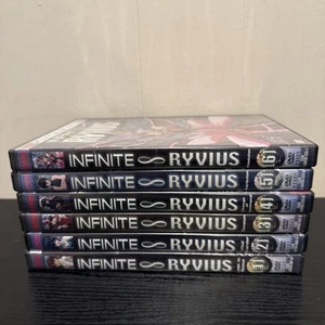 Infinite Ryvius: Complete Platinum Ed. DVD Set Vol 1-6 w/ Inserts VGC Region 1 - Imagen 1 de 4