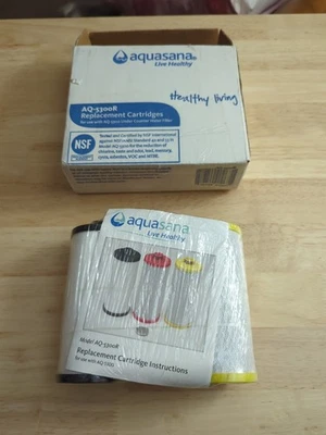 Aquasana AQ-5300R 3-Stage Under Sink Water Filter Replacement Cartridges - Image 1 of 4