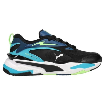 Zapatillas informales negras con cordones PUMA Rs Fast Limits para jóvenes niños 387741-03 Foto 1 de 4