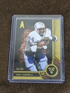 2015 TRIPLE THREADS GOLD /99 EARL CAMPBELL OILERS - Picture 1 of 1