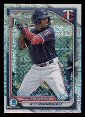 2024 Bowman Chrome Mega Box Prospects #BCP71 Jose Rodriguez - Image 1 of 2