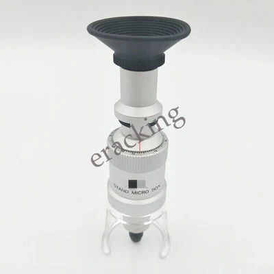 50x Microscope With Standard Scale For PEAK 2008-50X Magnifier Stand Micro Loupe - Image 1 of 4