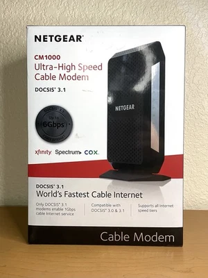 NETGEAR CM1000 - DOCSIS 3.1 Cable Modem - Image 1 of 4