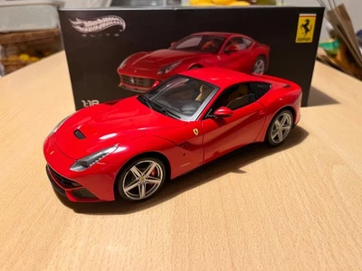 Ferrari F12 Berlinetta Hotwheels Elite Red 1/18 SEE THE DESCRIPTION AND PHOTOS! - Immagine 1 di 4