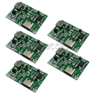 5PCS 3.7V 4.2V Type-C USB 18650 Lithium Battery Charging Board Charger Module - Picture 1 of 10