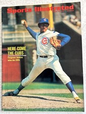 1971 Sports Illustrated CHICAGO Cubs FERGUSON JENKINS No Label FERGIE Wins #20