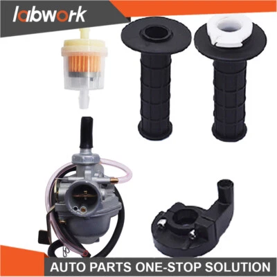 Labwork Carburetor & Handle Grip Bar & Throttle Cable For Honda Z50R 1979-99 - Изображение 1 из 4