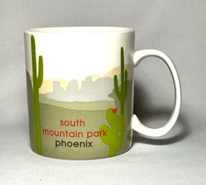 STARBUCKS ~ Early Large 18 Oz. "SOUTH MOUNTAIN PARK PHOENIX" Coffee Mug (2007) - Picture 1 of 5