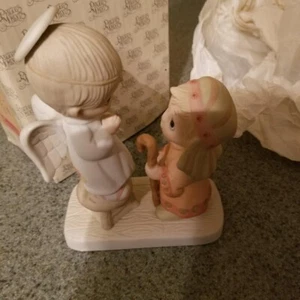 1978 Precious Moments JESUS IS BORN Retired E-2012 Original 21 in OVP - Bild 1 von 2