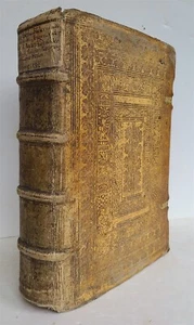 1562 JOSEPHUS FLAVIUS HISTORY of JEWS antique PIGSKIN 16th CENTURY FOLIO Judaica - Picture 1 of 15