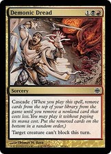Alara Reborn Demonic Dread x4 Magic The Gathering