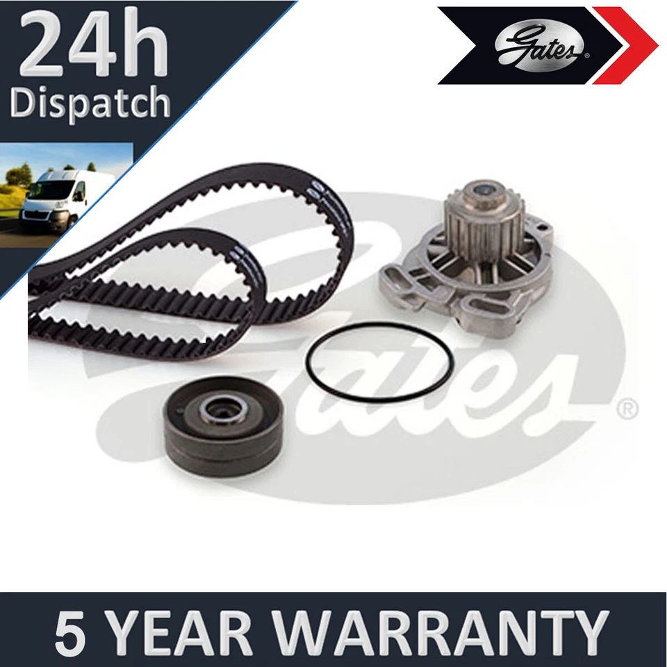 Kit de correia dentada Gates + bomba de água compatível com VW LT Volvo 740 940 + outros modelos - Imagem 1 de 1