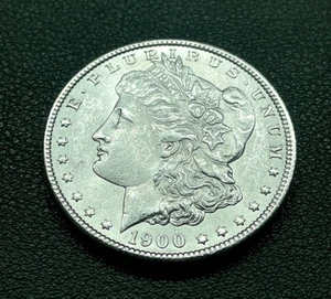 1900 Morgan Silver Dollar, BRILLIANT UNCIRCULATED -FREE SHIPPING-M-178 - Picture 1 of 2