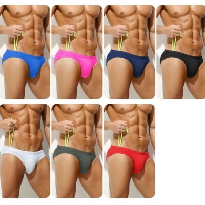 Мужские плавки с низкой талией Sunga пляж бикини купальник купальный костюм купальный костюм - Изображение 1 из 4