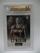 CJ MCCOLLUM 2013-14 Panini Prizm BK HRX #5 BGS GEM MINT 9.5 Blazers, Pelicans RC