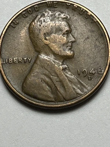 1948 D Lincoln Wheat Cent Penny DOUBLE DIE OBVERSE #8 & Liberty DDO Lot U722 Cover