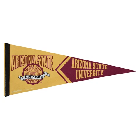 WinCraft Arizona State Sun Devils 12'' x 30'' Vintage Retro Pennant Cover